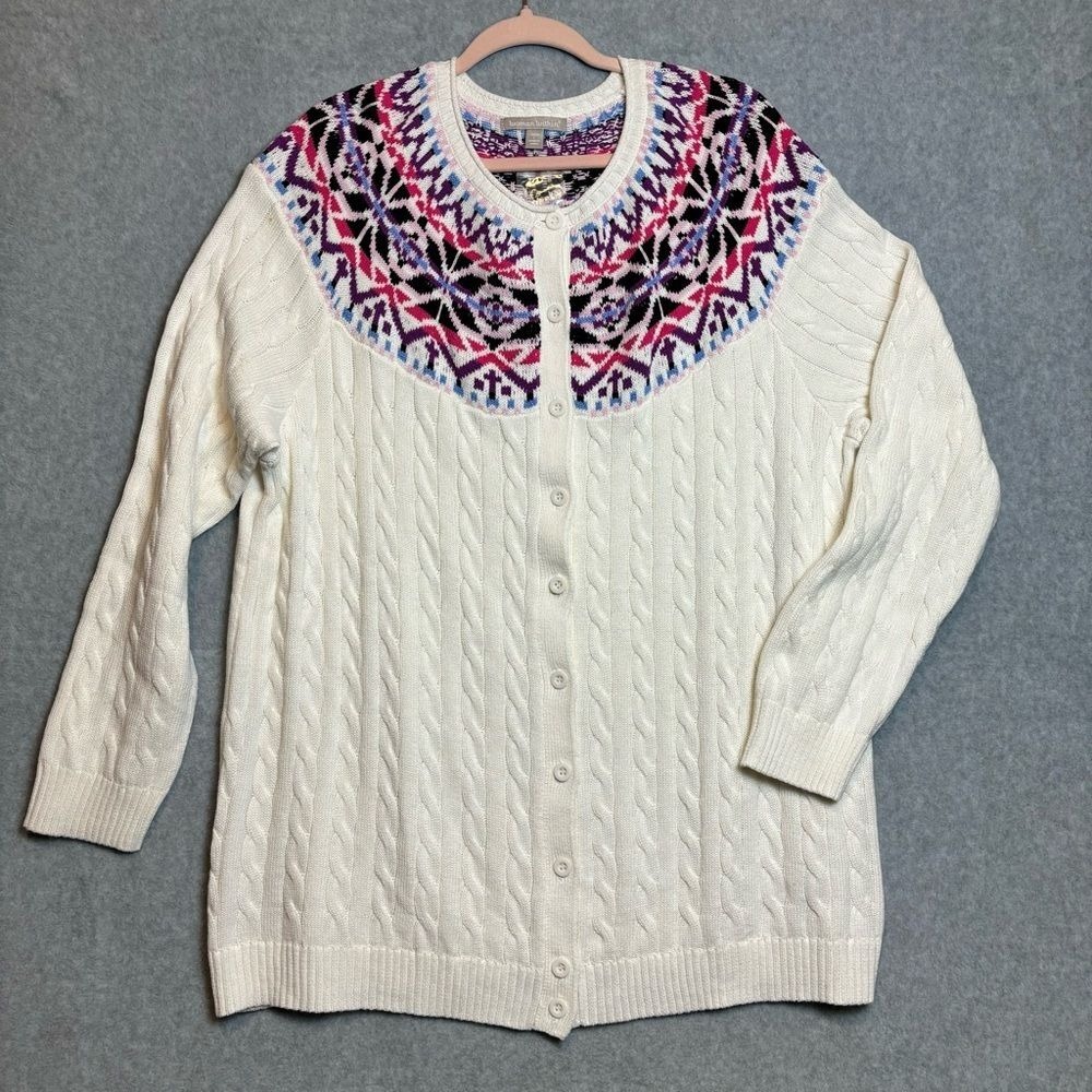 Woman Within Cardigan‎ Plus Size 18/20 L NWOT